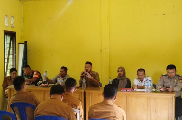 Musyarawarah Kegiatan Program Pemerintahan Desa Lubuk Besar Kecamatan Kemuning Tahun 2023