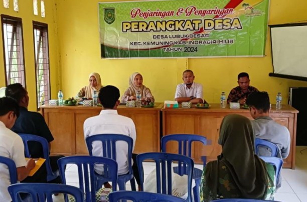 Penjaringan dan Penyaringan Perangkat Desa Lubuk Besar, Kecamatan Kemuning, Kabupaten Indragiri Hilir: Seleksi Kepala Dusun Kemang Pelita