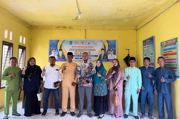 Musyawarah Rencana Kerja Pemerintah Desa (RKPDes) Tahun Anggaran 2025 di Desa Lubuk Besar: Menyongsong Pembangunan Berkelanjutan