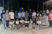 Pelepasan dan Perpisahan Mahasiswa-mahasiswi Kukerta Universitas Riau (UNRI) di Desa Lubuk Besar