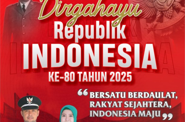 Seluruh Jajaran Pemerintah Desa Lubuk Besar mengucapkan Dirgahayu Republik Indonesia Ke-80 Tahun 2025.