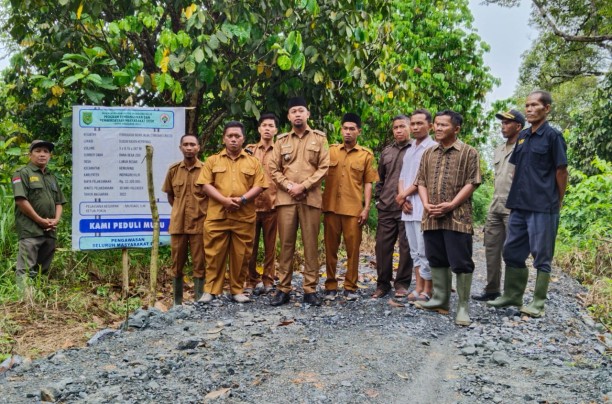 Peninjaun Program Pembangun Akses Ketahanan Pangan di RT.008 / RW.004 Dusun Raden Kepayang Desa Lubuk Besar